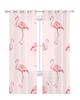 Nordic Stil Rosa Flamingo Sheer Vorhänge Wohnzimmer Fenster Tüll Vorhänge Für Schlafzimmer Küche Home Dekoration Voile Vorhänge