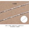Womens Chain Necklace Snake Bone Water Wave Box O-shaped Clavicle Fashion Jewelry