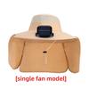 Summer Outdoor Fishing and Hiking Sun Hat with Extra-large Brim, Solar Fan Hat, Shawl, Neck Protector, Sun Protection Fisherman Hat