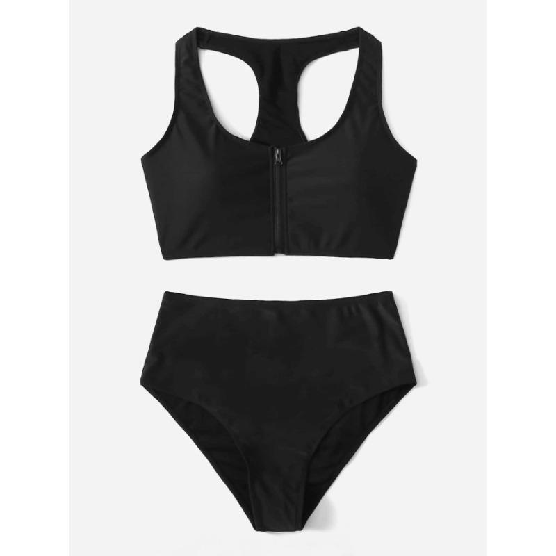 

Новый женский купальник с леопардовым принтом, большой размер, купальный костюм бикини Fat MM 1XL чёрный