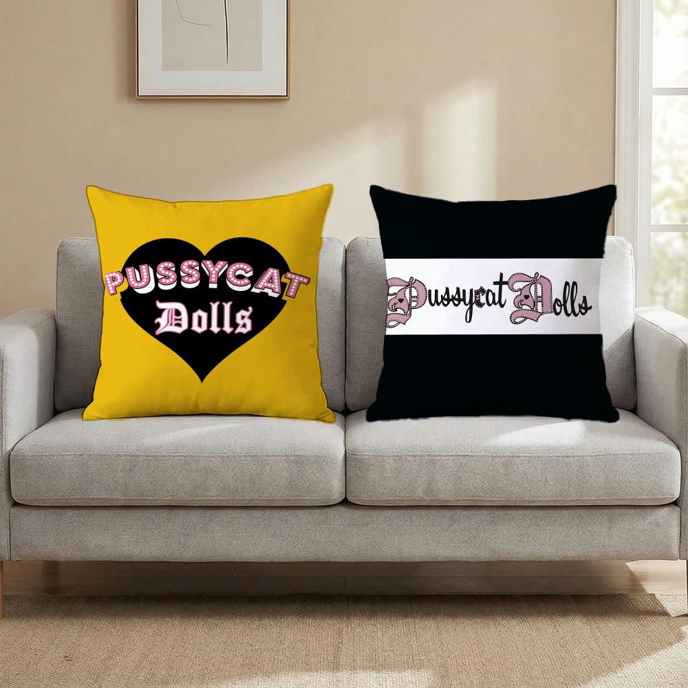 Band - Pussycat Dolls Cushion Cover Cushion Cover Set 4Pcs 50X50 45X45 40X40 Pillowcase Decorative Sofa Home Decor