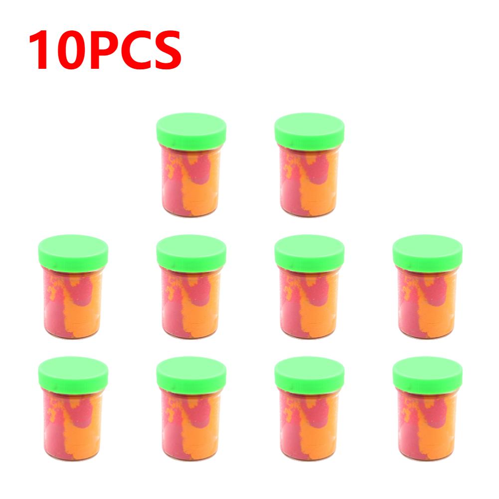 1-10X Trout Bait Dough Carp Fishing Baits Soft Fish Lures Material Colorful Floating Shapes Lure Fishing Dough Bait for Fishing