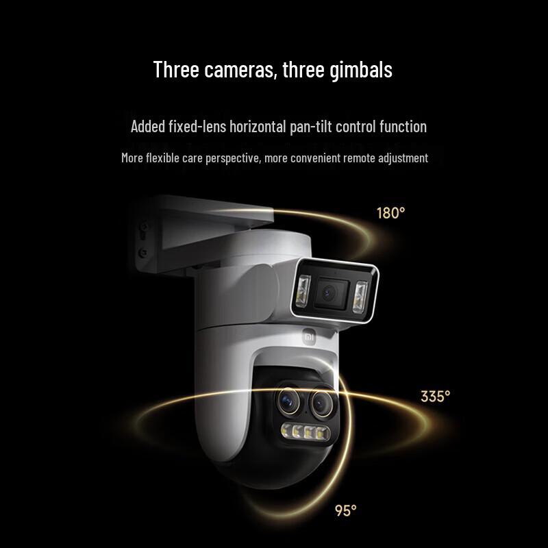 Xiaomi Smart Outdoor Camera 4 Pro 3K Potrójna Kamera Zoom (Wersja CN)