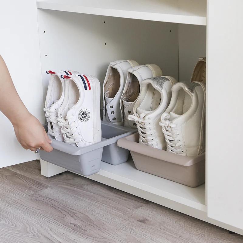 Shoe Storage Rack Simple Modern Nordic Style Vertical Economy Slipper Rack Space Home Shoe Storage