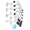 Stainless Steel Coolant Steam Crossover Pipe Kit for LS Engines (LS1, LS2, LS3, LS6, LS7, LSX)