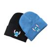 Stitch Knitted Embroidered Hat Anime Peripheral Autumn And Winter Outdoor Warm Hair Hat Elastic Cold Hat Adults And Kids Gifts
