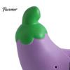 Mini Indoor Plant Pot Cute Eggplant Planter, Resin Small Flower Pot, Funny Purple Vegetable Desktop Decorative Ornament Shape Cactus Container