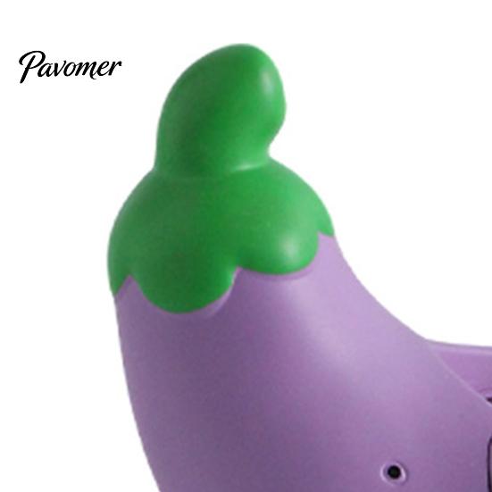Mini Indoor Plant Pot Cute Eggplant Planter, Resin Small Flower Pot, Funny Purple Vegetable Desktop Decorative Ornament Shape Cactus Container