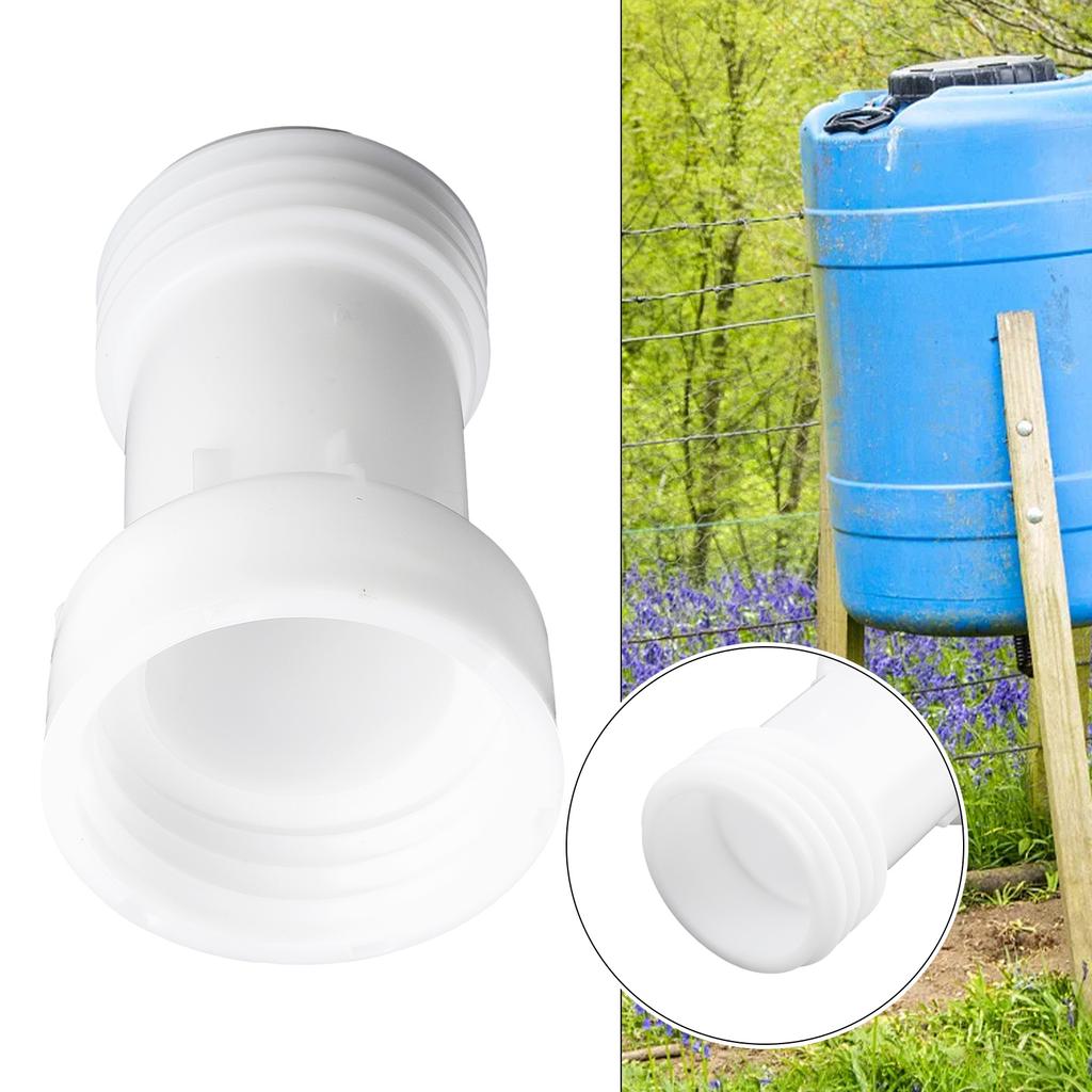 S60*6 IBC-Tonnenfässer Verlängerungsstück Kunststoffverbindung Staubablassrohr Auslassverlängerung Regenwassertank-Adapter