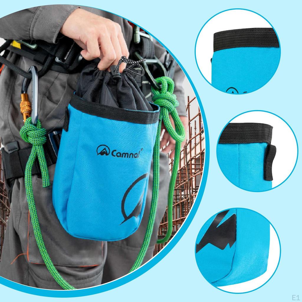 Werkzeugtaschen-Organizer-Kollektion Karabiner mit Kordelzug Hüfttasche Utility für Camping Wandern