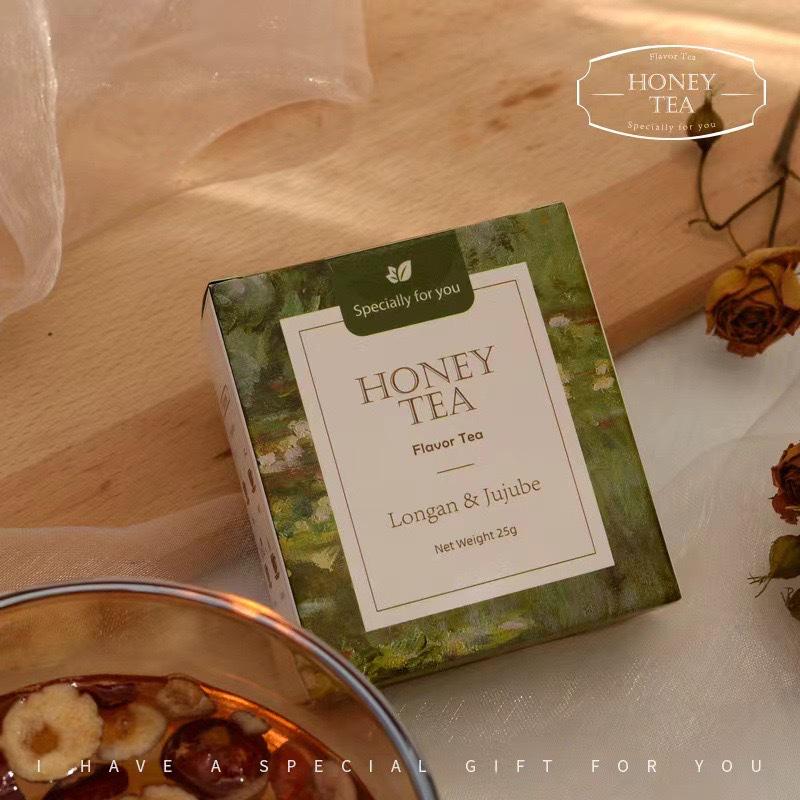 HONEYTEA Xicha Wedding Favors Gift Box: Bridesmaid & Wedding Return Flower Health Tea