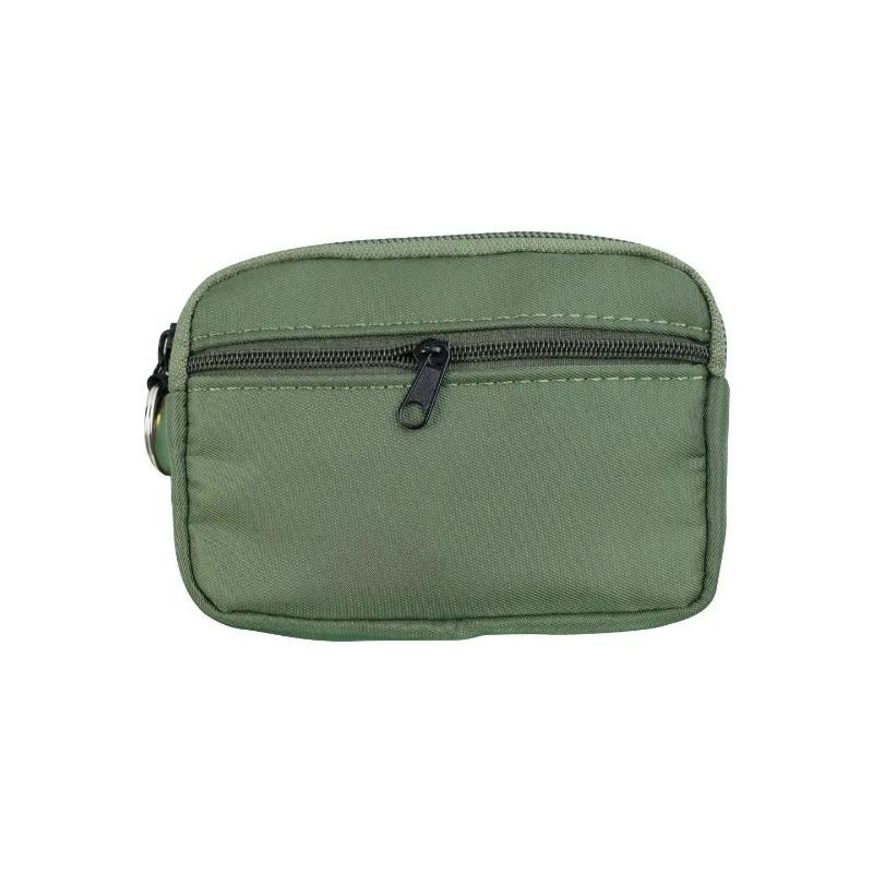Mini Portamonete da Donna Portatile da Appendere a Doppio Strato Porta Carte e Porta Documenti Piccolo Portafoglio da Mano