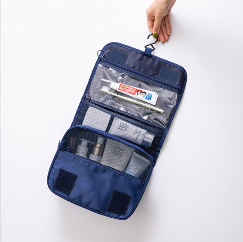 Waterproof Portable Toiletry Bag for Men and Women - Multifunctional Travel Storage and Makeup Organizer