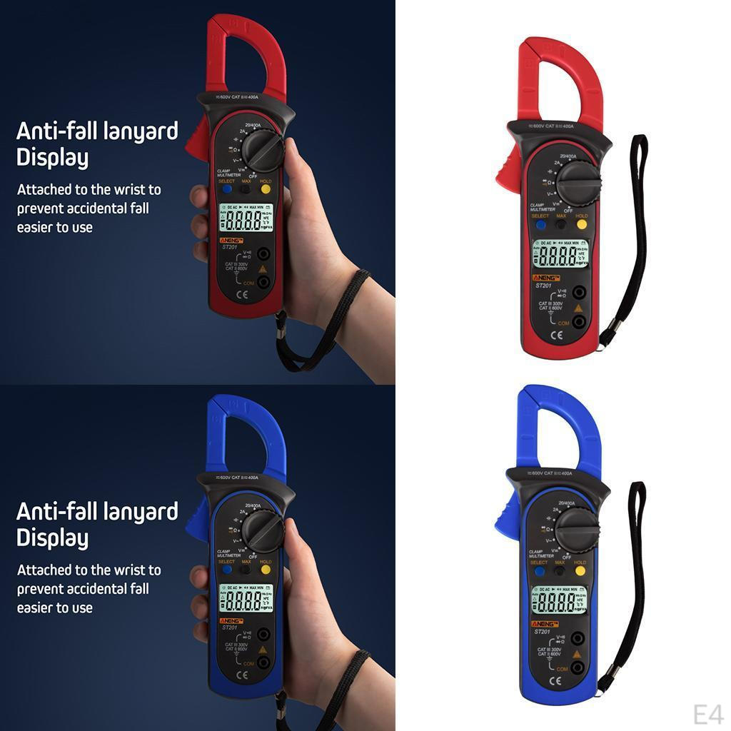 4000 Counts Auto-Ranging Clamp Meter, Digital with Amp,, and Resistance Test