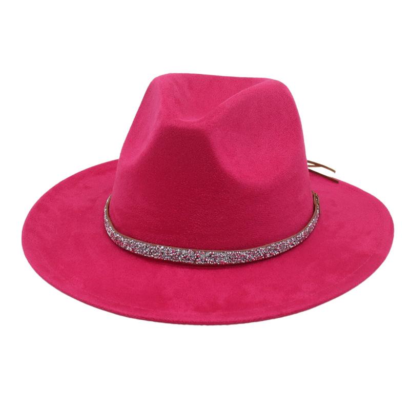 Stereoscopic Stage Performance Props Hat Cowboy Hat Felt Hat Retro Outdoor Jazz Hat