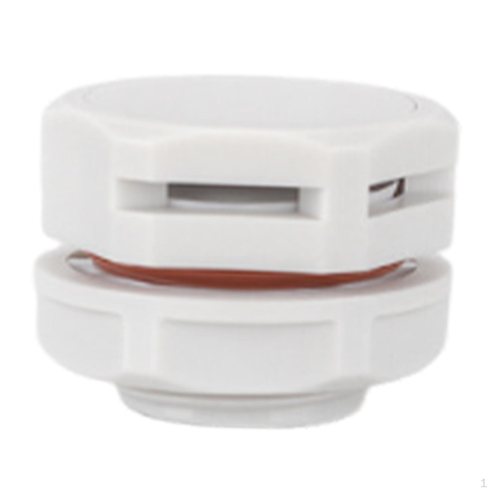 

Breather Screw Air Vent Lighting Plug Waterproof for Outdoor Electrical білий