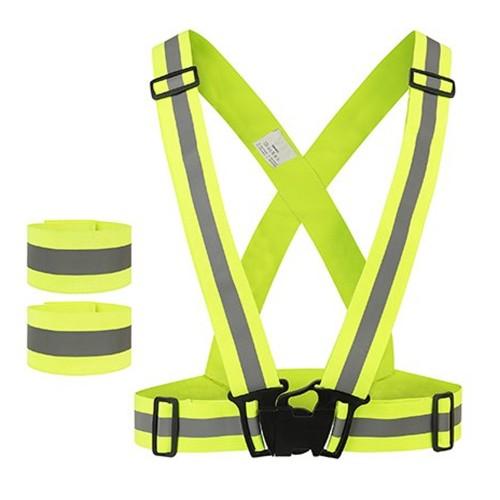 Korntex Unisex Adult Glarus Elasticated Hi-Vis Chest Harness