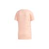 Adidas Sporty Round Neck Short Sleeve T-Shirt Women Tops Pink FK3519