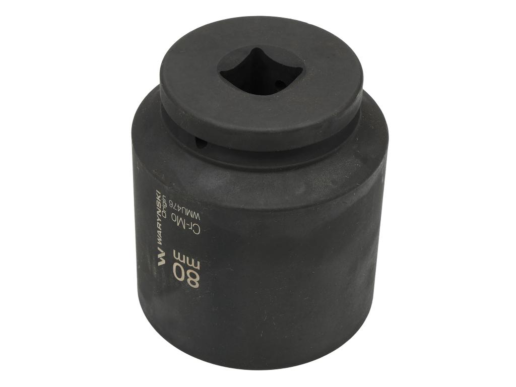 Impact Socket, Hexagonal 1" Very Long 80mm CrMo D.125mm, Waryński