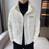 Herren Trendy Koreanischer Stil Stehkragen Daunenjacke - Warm, Locker, Lässige Arbeitskleidung Mode