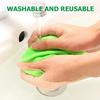 Extendable Car Windshield Cleaner Microfiber Pads Microfiber Cleaning Brush Rotating Head with 4 Windshield Cleaning Kit
