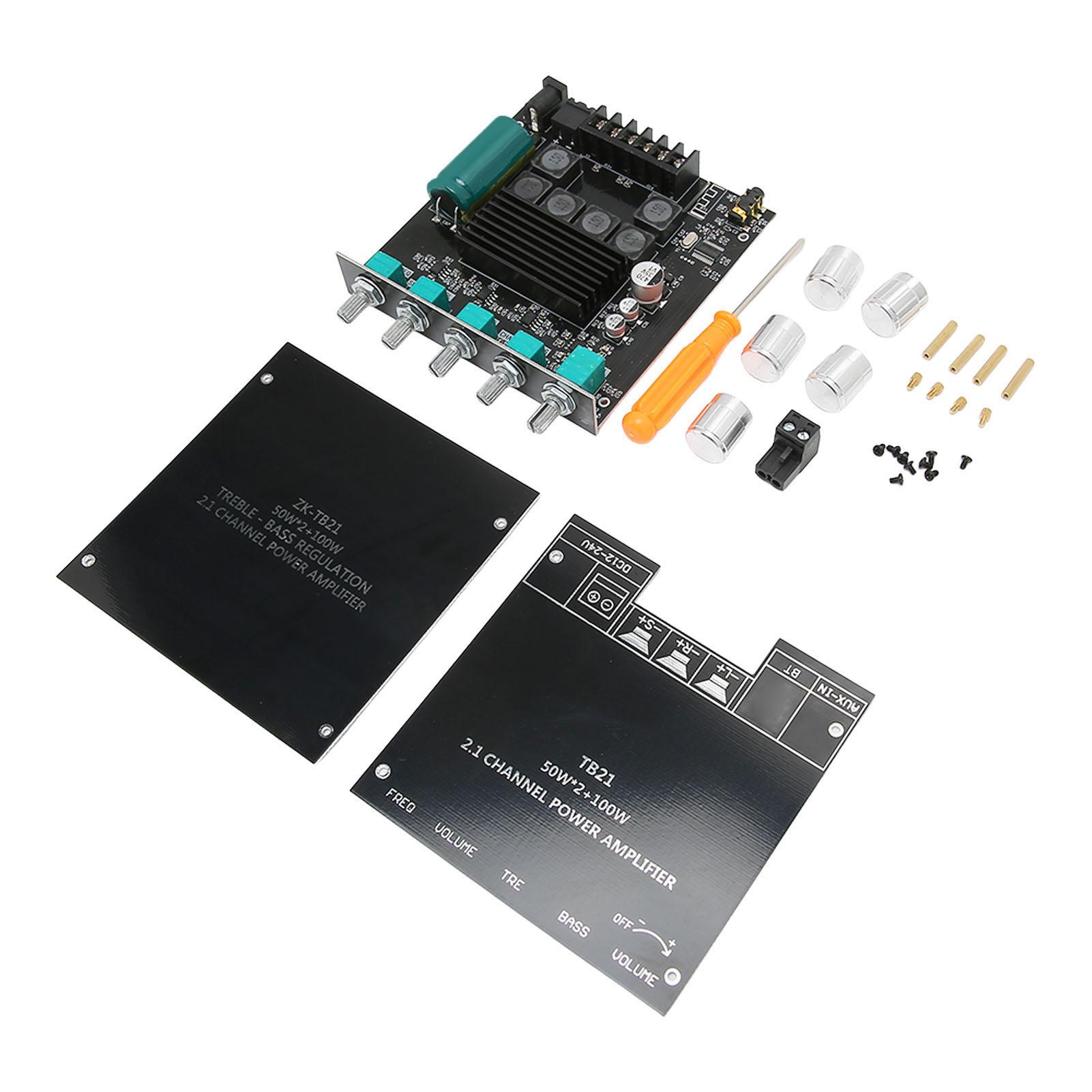 

Цифрова плата підсилювача BT 2.1 канал 50 Вт 50 Вт 100 Вт бездротовий модуль підсилювача сабвуфера для динаміка