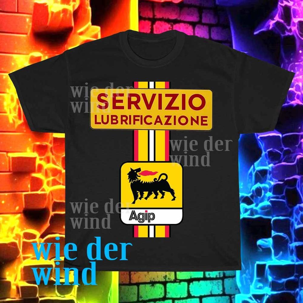 

New AGIP Lubricants Logo Men#039;s Tshirt funny size S to 5XL Unisex T-Shirt S