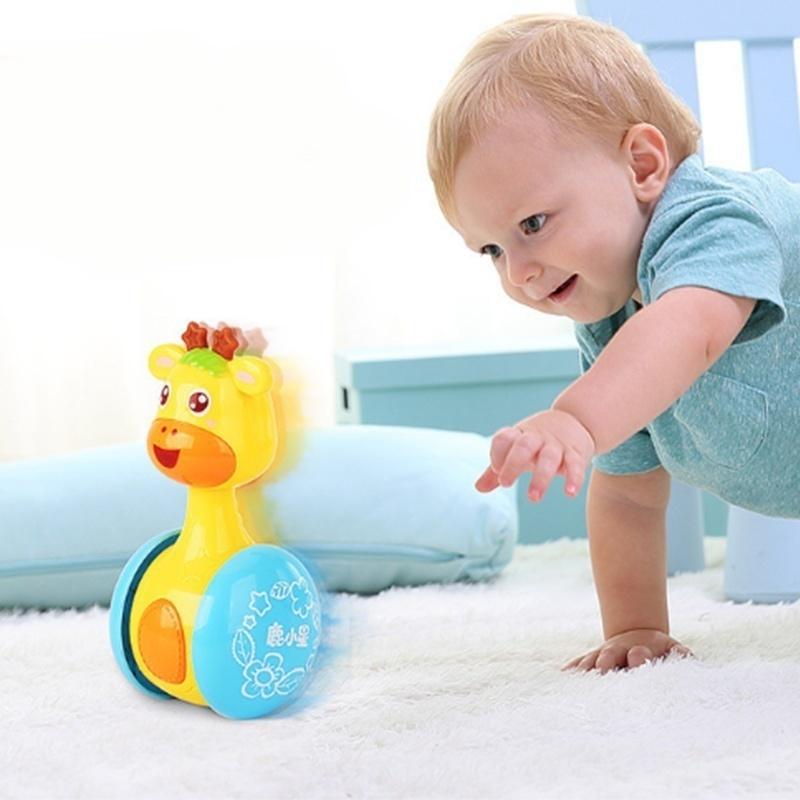 Tumbler Glocke Spielzeug Hirsch Rassel Musik Schütteln Entwicklung Interaktive