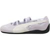 Speedcat Ballet Suede Comfortable Durable Low Top Training Shoes Unisex Sneaker Purple White 406132-02