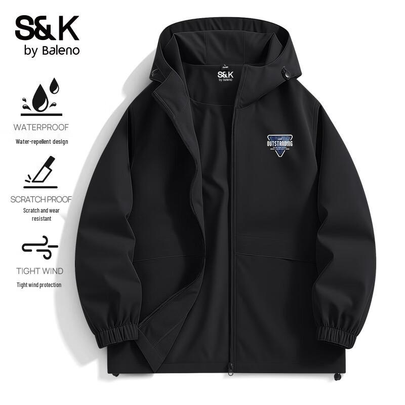 Baleno S&K Series Men's Hooded Casual Jacket