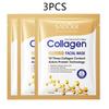 SADOER Collagen Facial Masks with Active Protein Technology - Deep Moisturizing & Firming, 16% Collagen Content for Enhanced Skin Health, Skin Firming