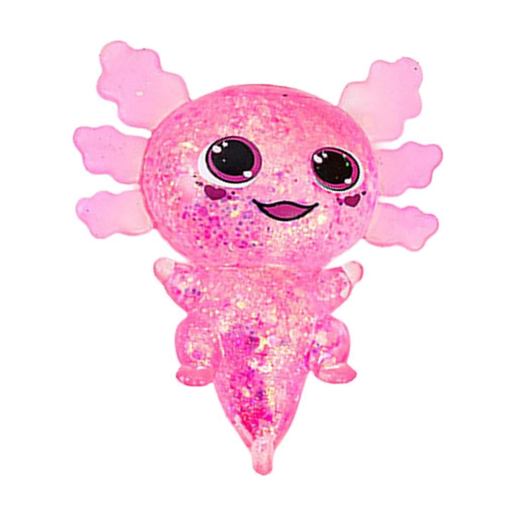 Colorful Salamander Sequin-Squishy Toy TPR Material Stress Relief Relaxation Office Home Use