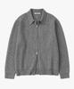 SUARE Hacci Collar Two-Way Zip-Up Knit - 7 Colors