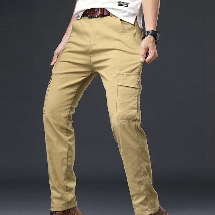 Ležérní Pánské kalhoty Více kapes Cargo Kalhoty Rychleschnoucí Sportovní kalhoty Venkovní turistika Cvičení Dlouhé prodyšné kalhoty