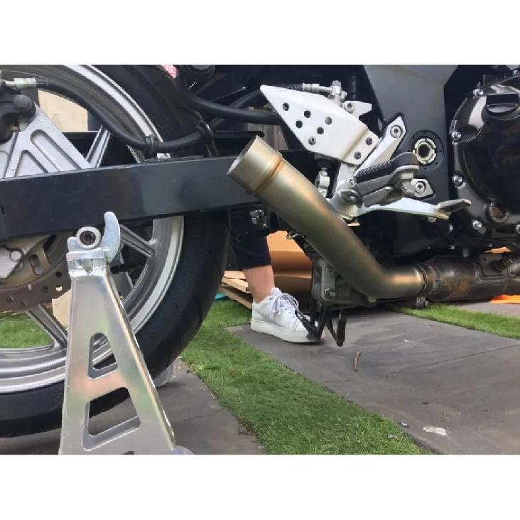 Motorcycle Exhaust Muffler Escape For KAWASAKI Z800 2013-2016 Z750 2007-2014 Exhaust Contact Middle Link Pipe Z750 Z800