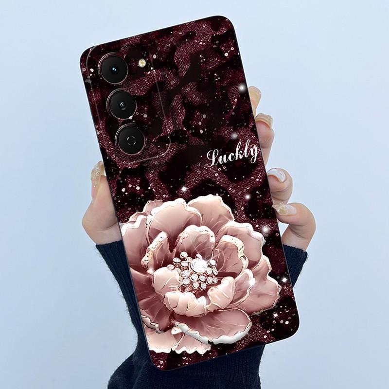 Case For Tecno Spark 40 Pro Pro+ 4G Sweet Girls Silicone Soft Protective Back Cover For Tecno Spark40 Pro Plus KM6 KM7 Casing