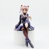 Game Figure Arknights Lin Sitting Noodle Stopper Anime Figure Action Figurine Model Collectible Doll Toy Ornaments Decoration