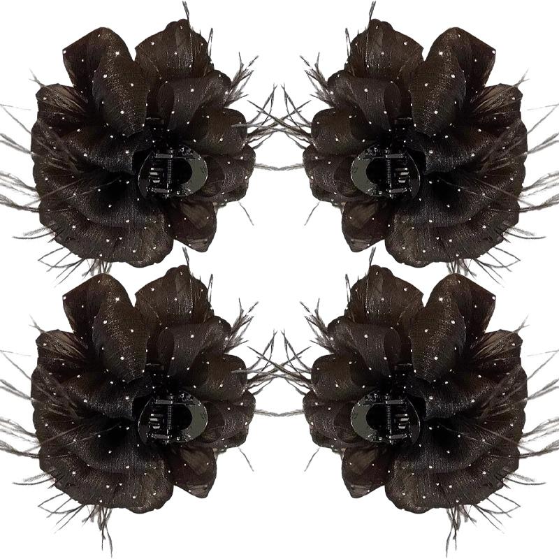 Super Fairy Mesh Cloud Hair Clip Woman Sweet Starry Shark Clip Fashion Hair Accessories