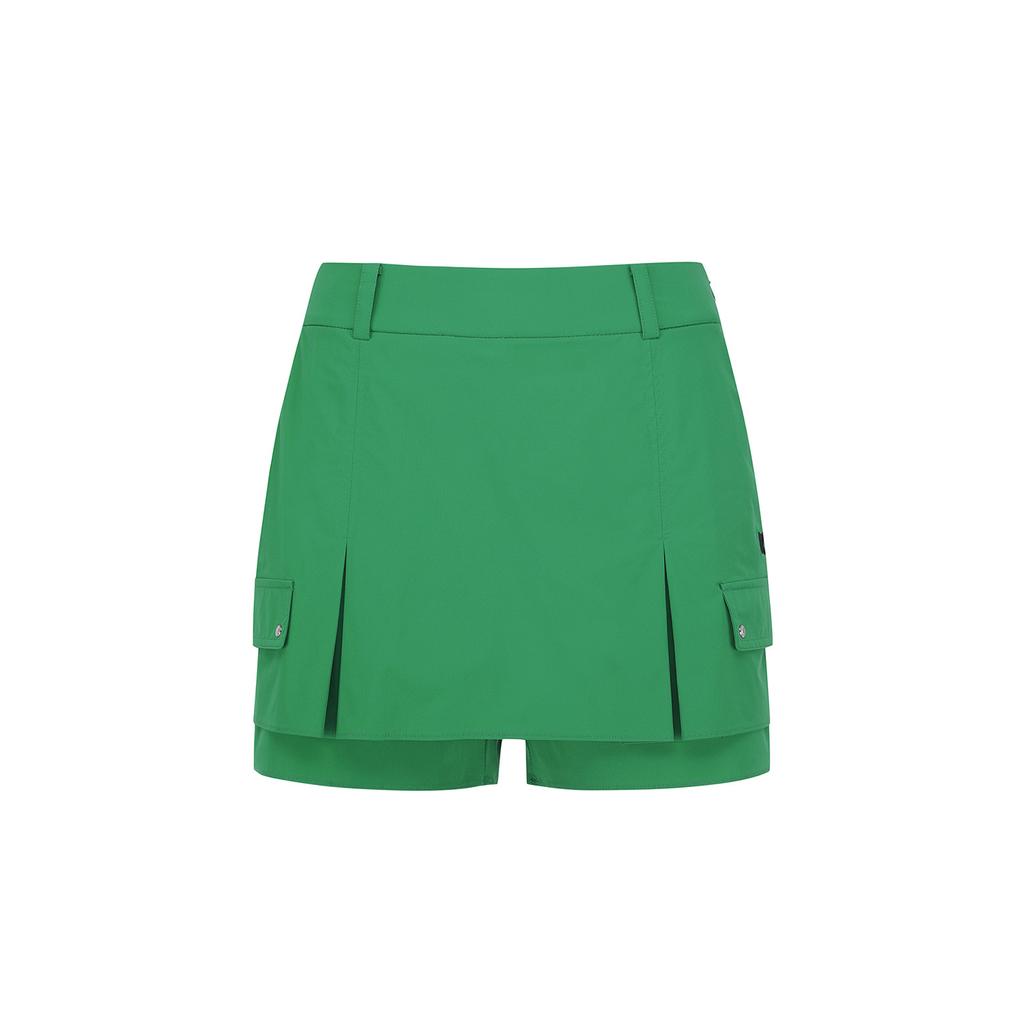 ANEW GOLF Women Incision Half Pants_Gn