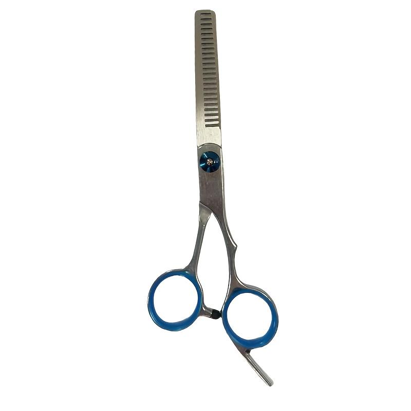 Professional Stainless Steel Haircut Scissors - Texturizing & Thinning Shears for Barbers, Salons & Home Use - Ideal for All Hair Types