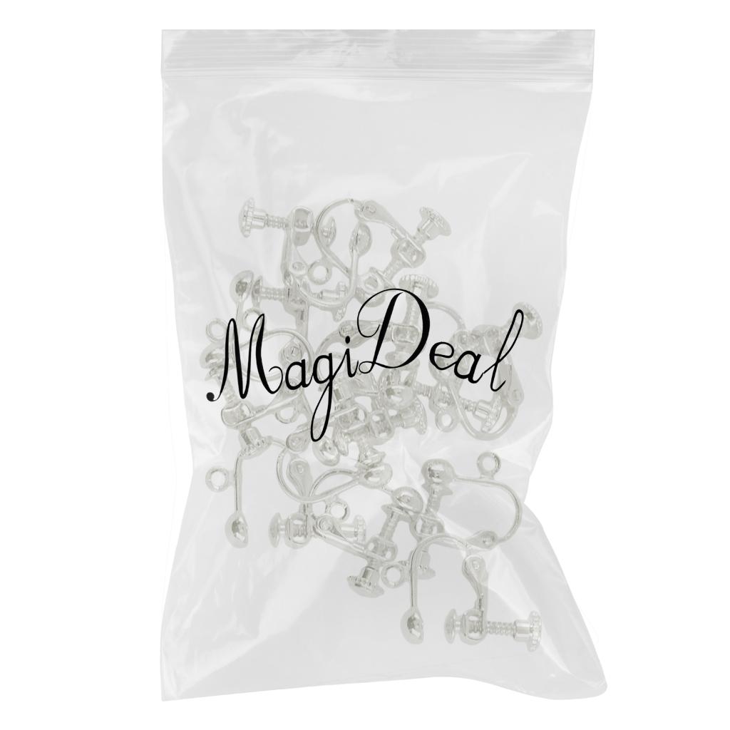 24Pcs Adjustable Earrings Finding Tool for Jewelry Making