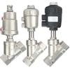 304 Stainless steel angle seat valve pneumatic high temperature and corrosion resistant steam shut-off valve DN15 DN20 DN25 DN50