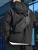 Men's Lightweight Crossbody Chest Bag: Large Capacity, Waterproof, Sports Casual Design, Mobile Phone Waist Bag