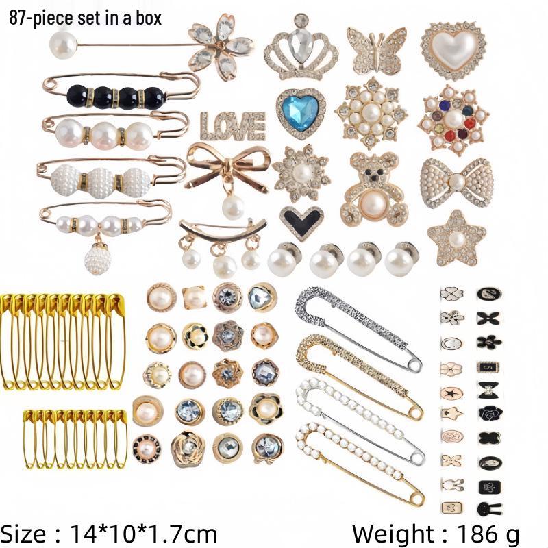 Gold Socks Charm Brooch: Shiny Jewelry Pin and Safety Pin for Sock Accessories