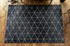 Sayan Sayan Geometric Beni Warren Style Rug Mat High Price 200x250 3 Tatami Dark Gray