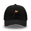 Sandwich Sandwich Print Colombia European American Hardtop Curved Along Baseball Hat Men's Outdoor Visor
