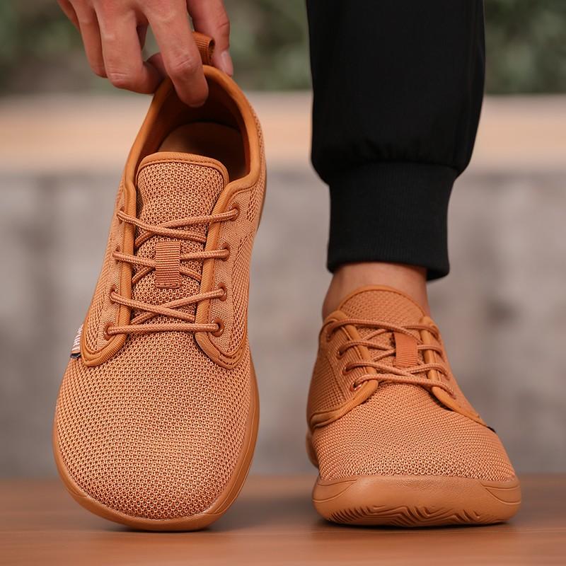Men'S Casual Sneakers Lightweight Casual Wide Toe Sneakers Non Slip Comfortable Boat Shoes Unisex Barefoot Minimalist Shoes