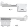Haoge Metal Hot Shoe Rest Hand Grip for Fujifilm X100VI and X100V Silver THB-X2S Thumb-Up Cameras,
