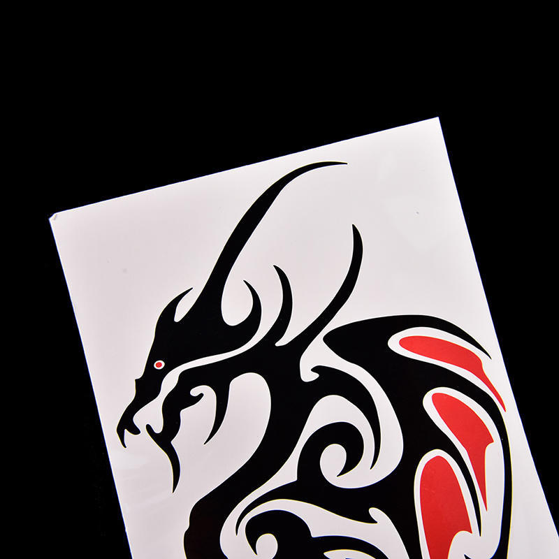 Waterproof Temporary Tattoo Sticker Body Art 10.5*6Cm Dragon Tattoo Totem Water