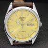 REFURBISHED SEIKO 5 AUTOMATIC 6309A JAPAN MENS VINTAGE GOLDEN WATCH a701706-5 R206c-a701706